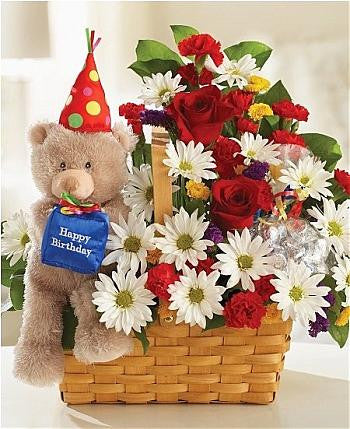 Teddy & Flowers